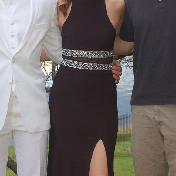 B Darlin Dresses & Skirts - High-Neck Prom dress